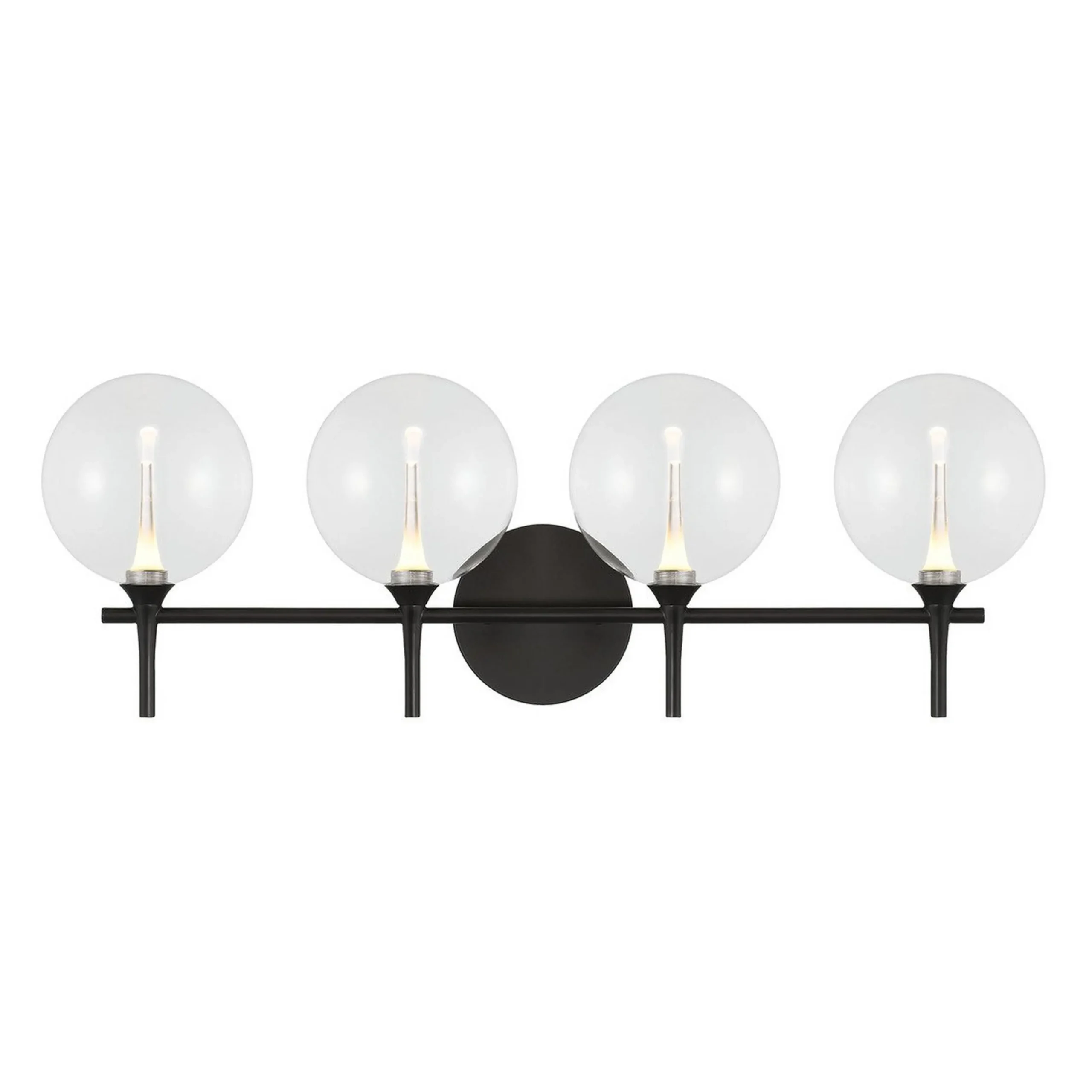 Pavane LED Vanity Light - 4 Light - Clear