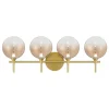 Pavane LED Vanity Light - 4 Light - Amber