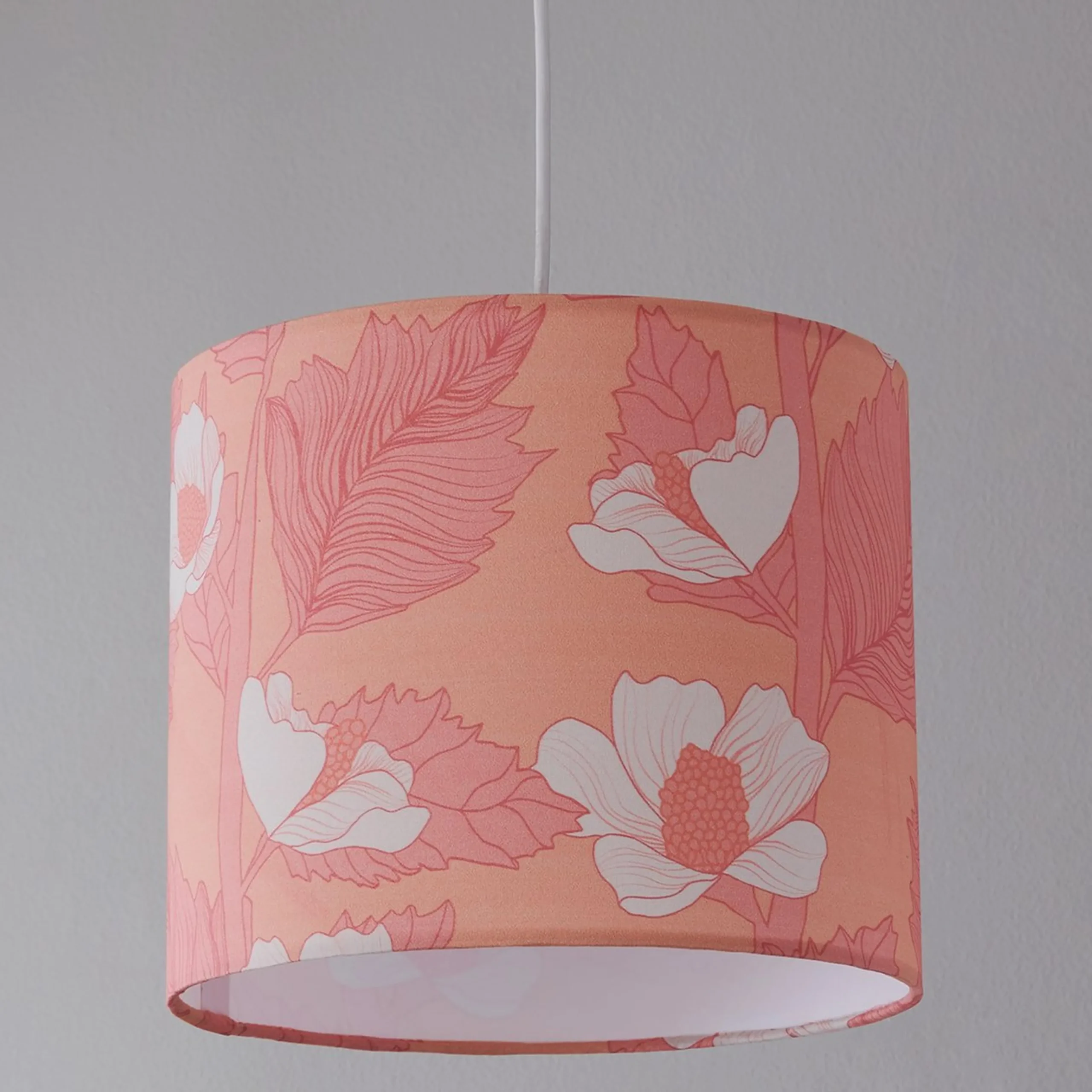 Peach Blossom Shade Pendant