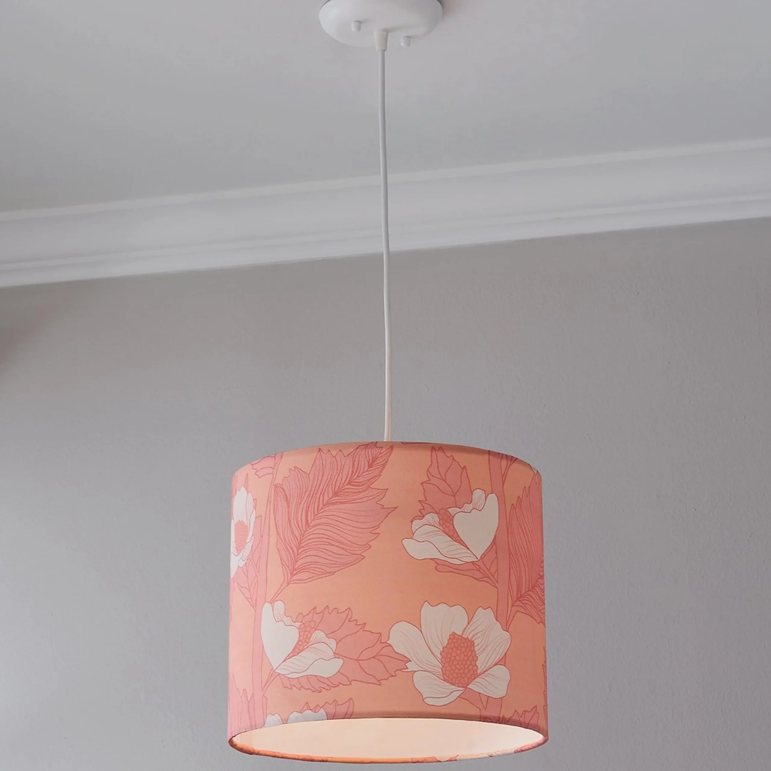 Peach Blossom Shade Pendant