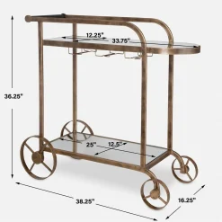 Penny Bar Cart