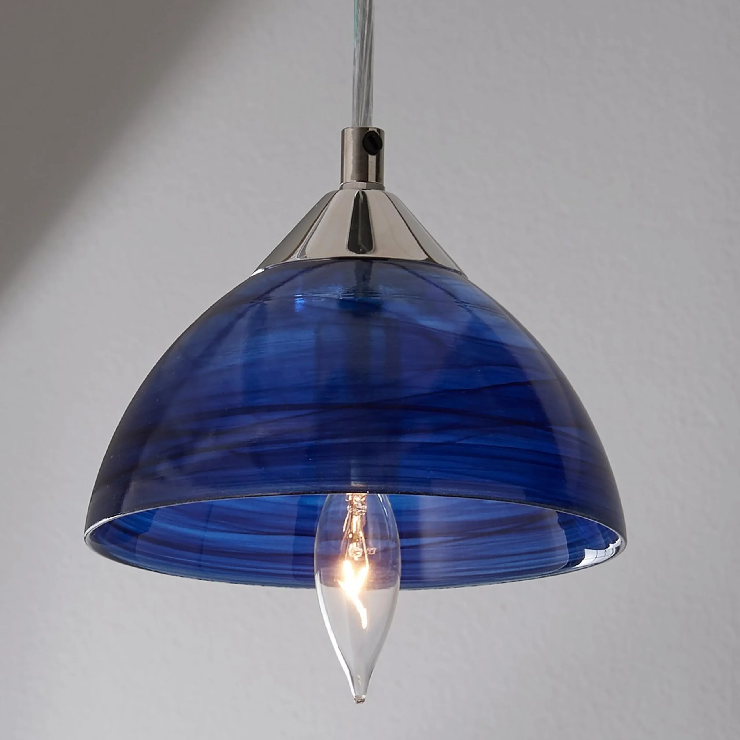 Petite Flared Glass Pendant