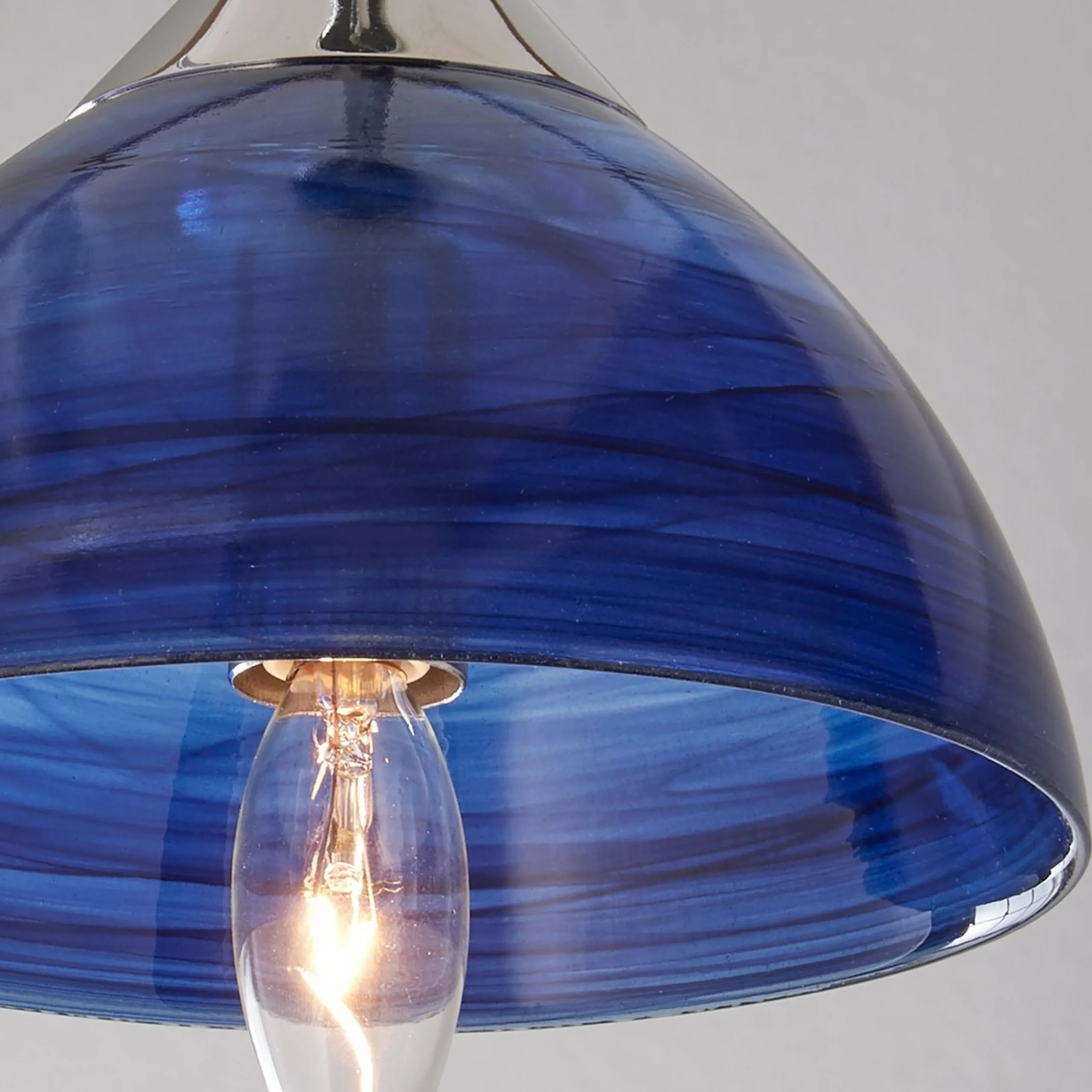 Petite Flared Glass Pendant