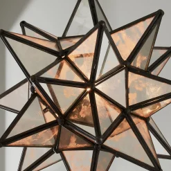 Petite Moravian Star Pendant