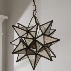 Petite Moravian Star Pendant