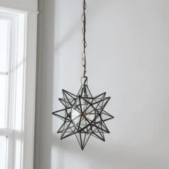 Petite Moravian Star Pendant
