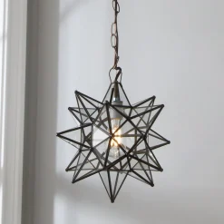 Petite Moravian Star Pendant