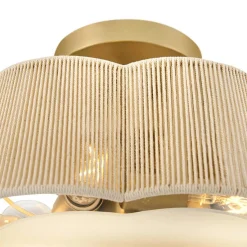 Petronia Hand-Wrapped Ceiling Light - 18
