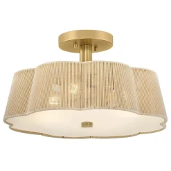 Petronia Hand-Wrapped Ceiling Light - 18
