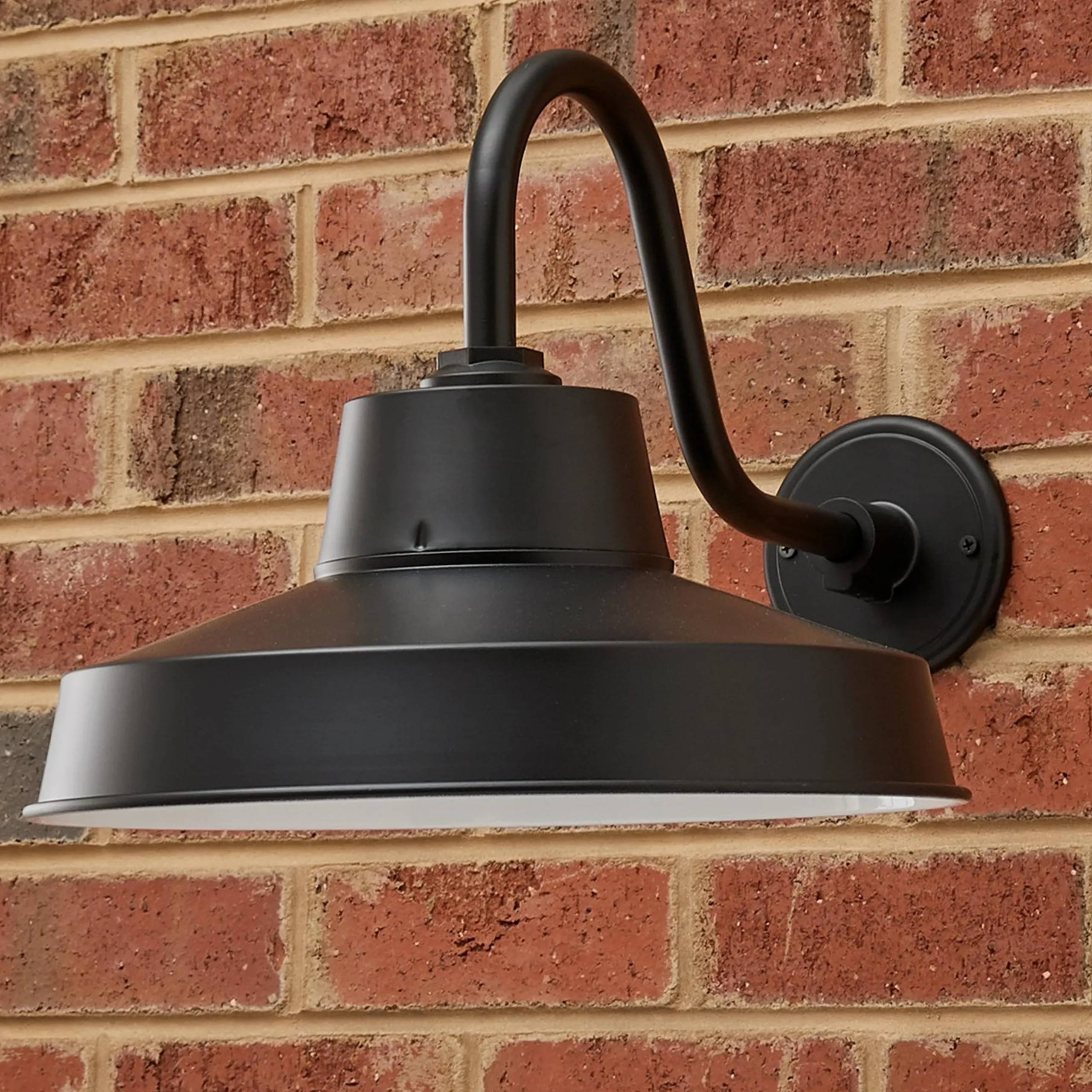 Polished Industrial Outdoor Sconce