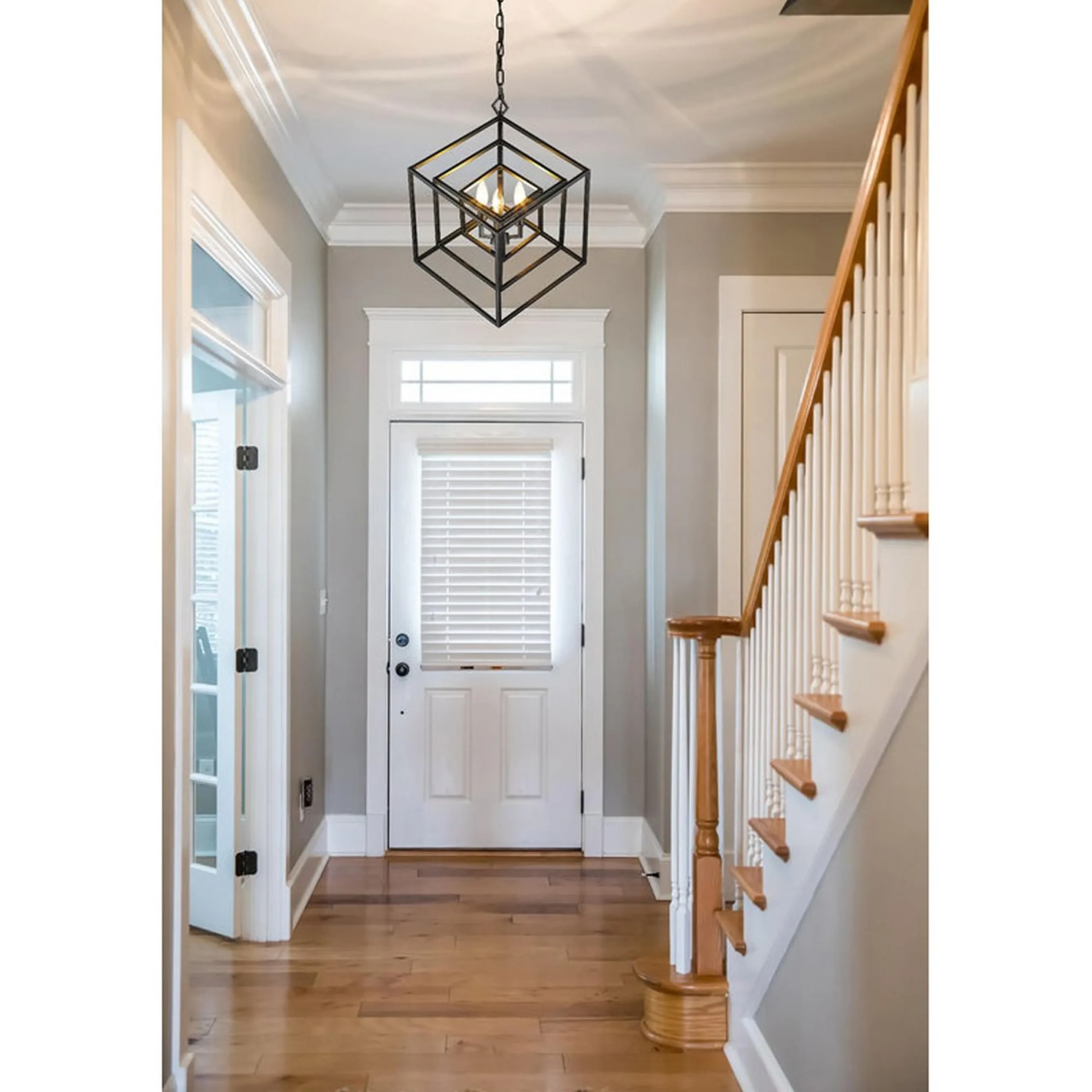Prismatic Cubed Chandelier - 3 Light