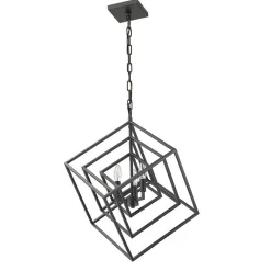 Prismatic Cubed Chandelier - 3 Light