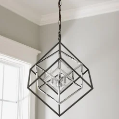 Prismatic Cubed Chandelier - 3 Light