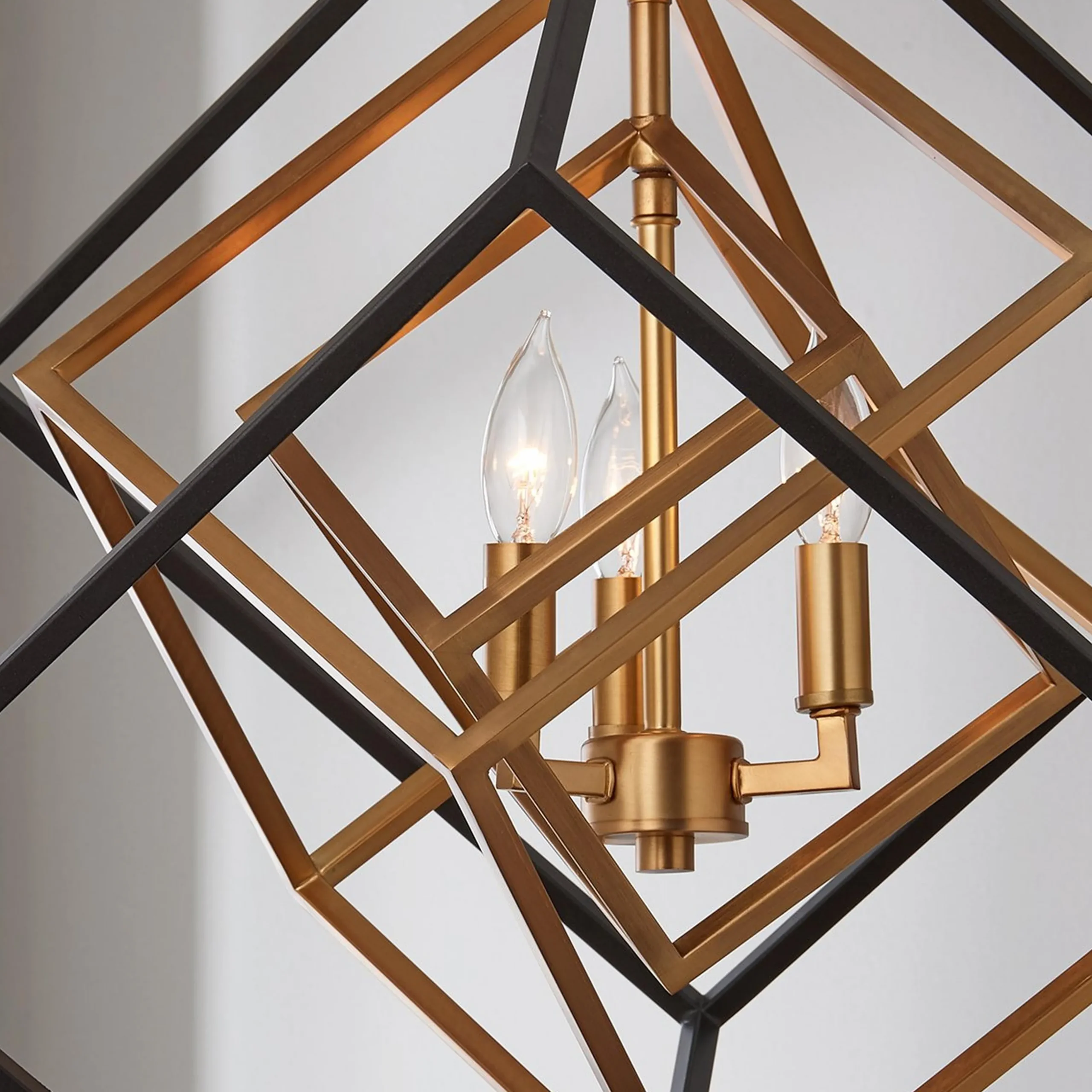 Prismatic Cubed Chandelier - 3 Light
