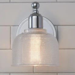 Prismatic Glass Sconce