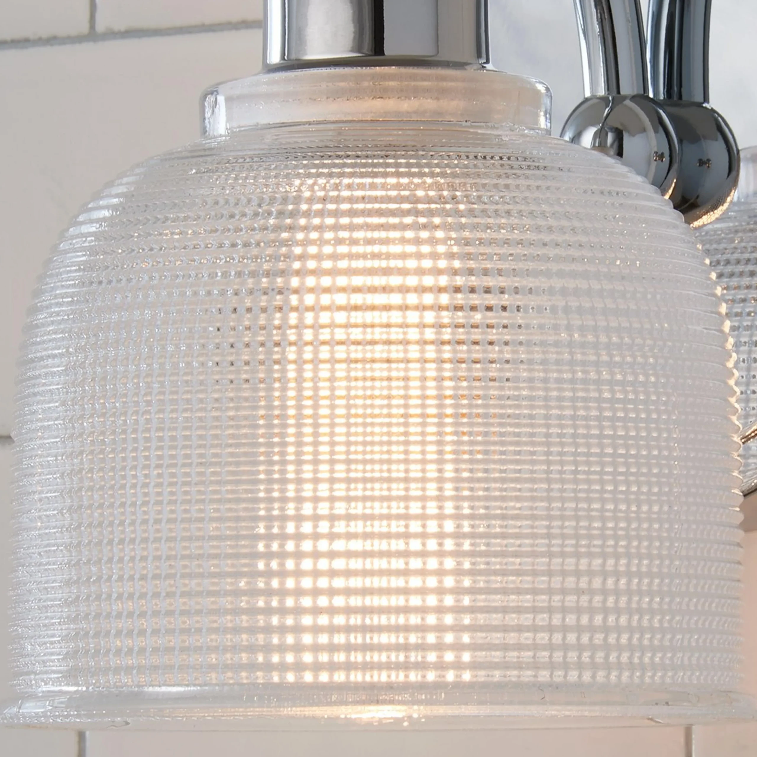 Prismatic Glass Sconce