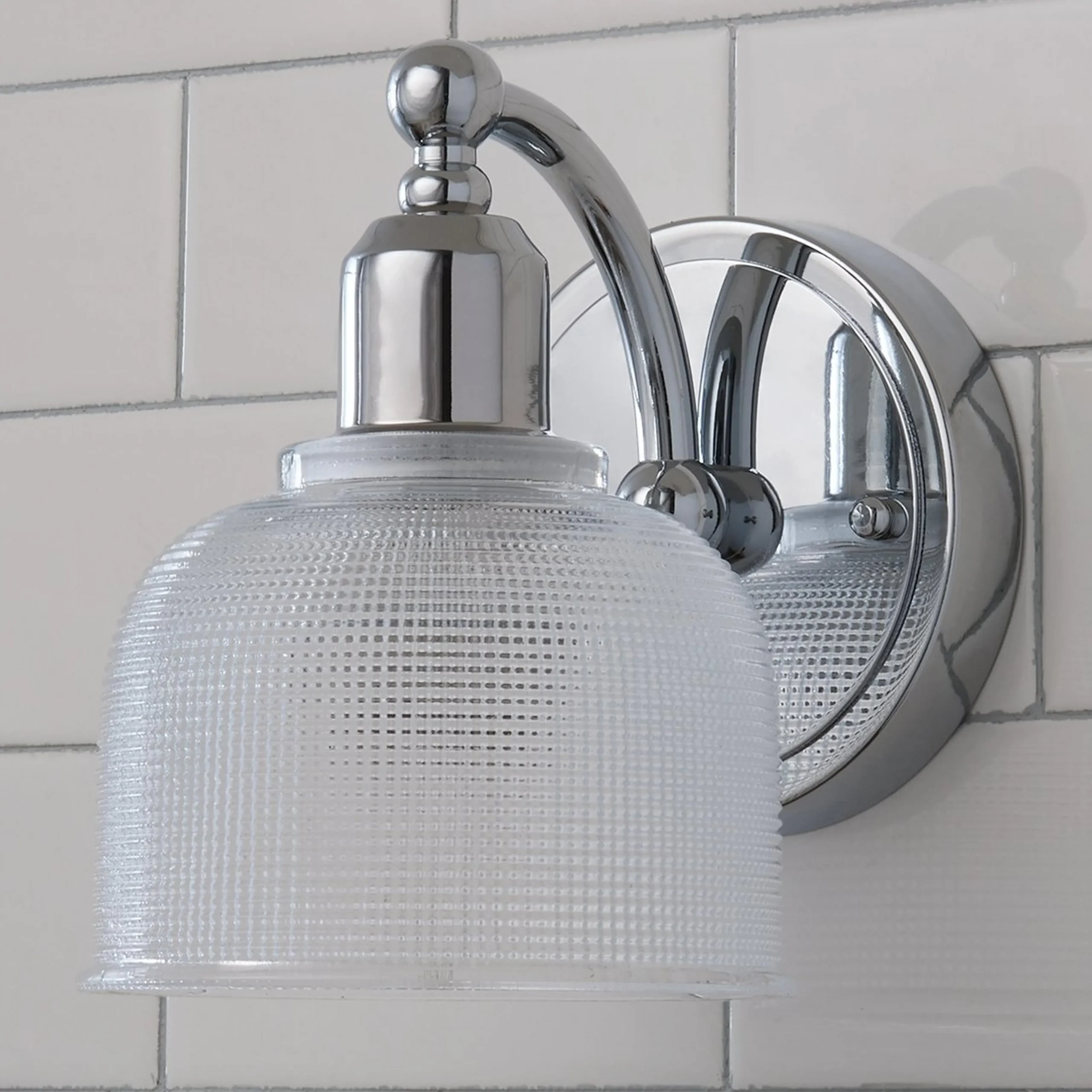 Prismatic Glass Sconce