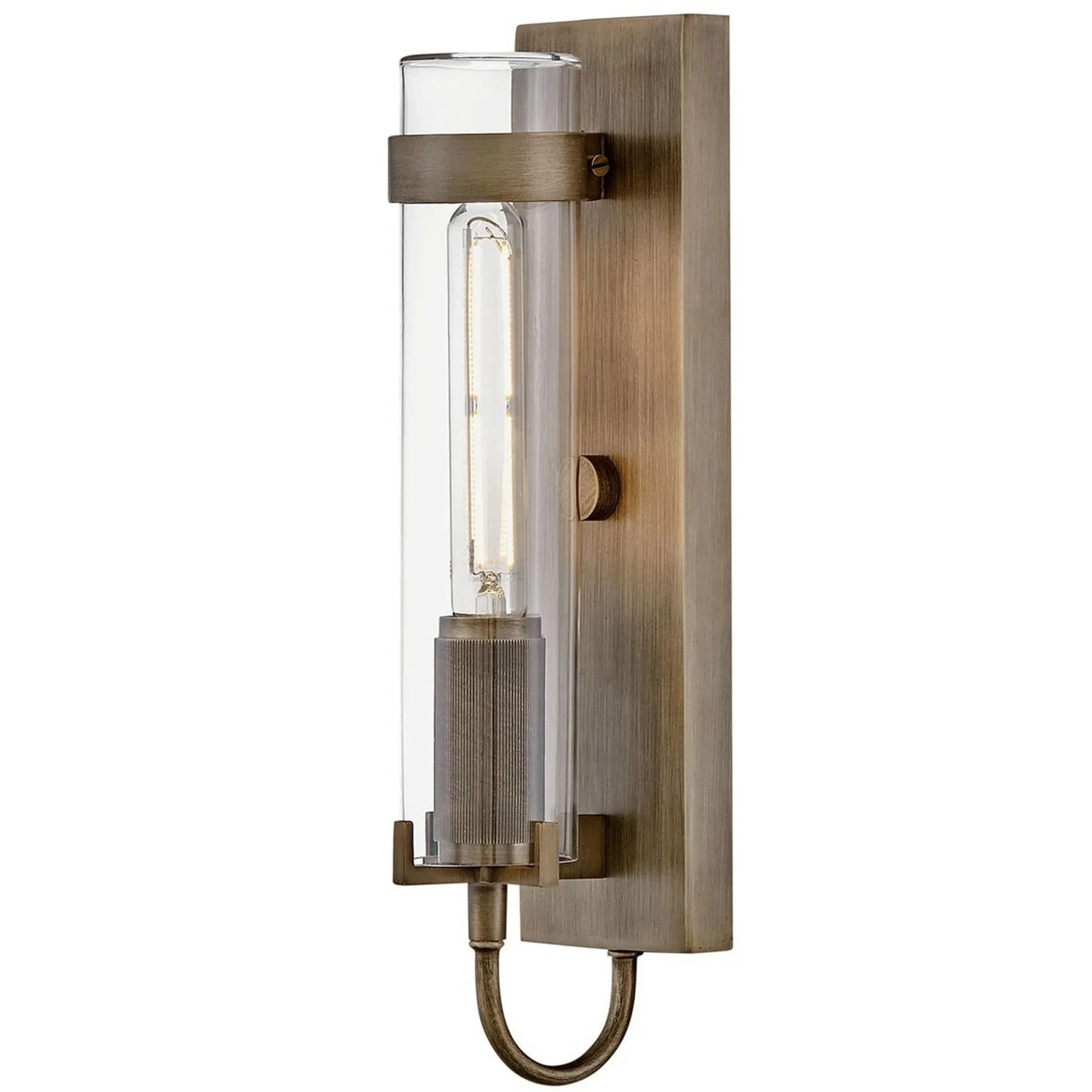 Pronged Outdoor Sconce - Small - Clear