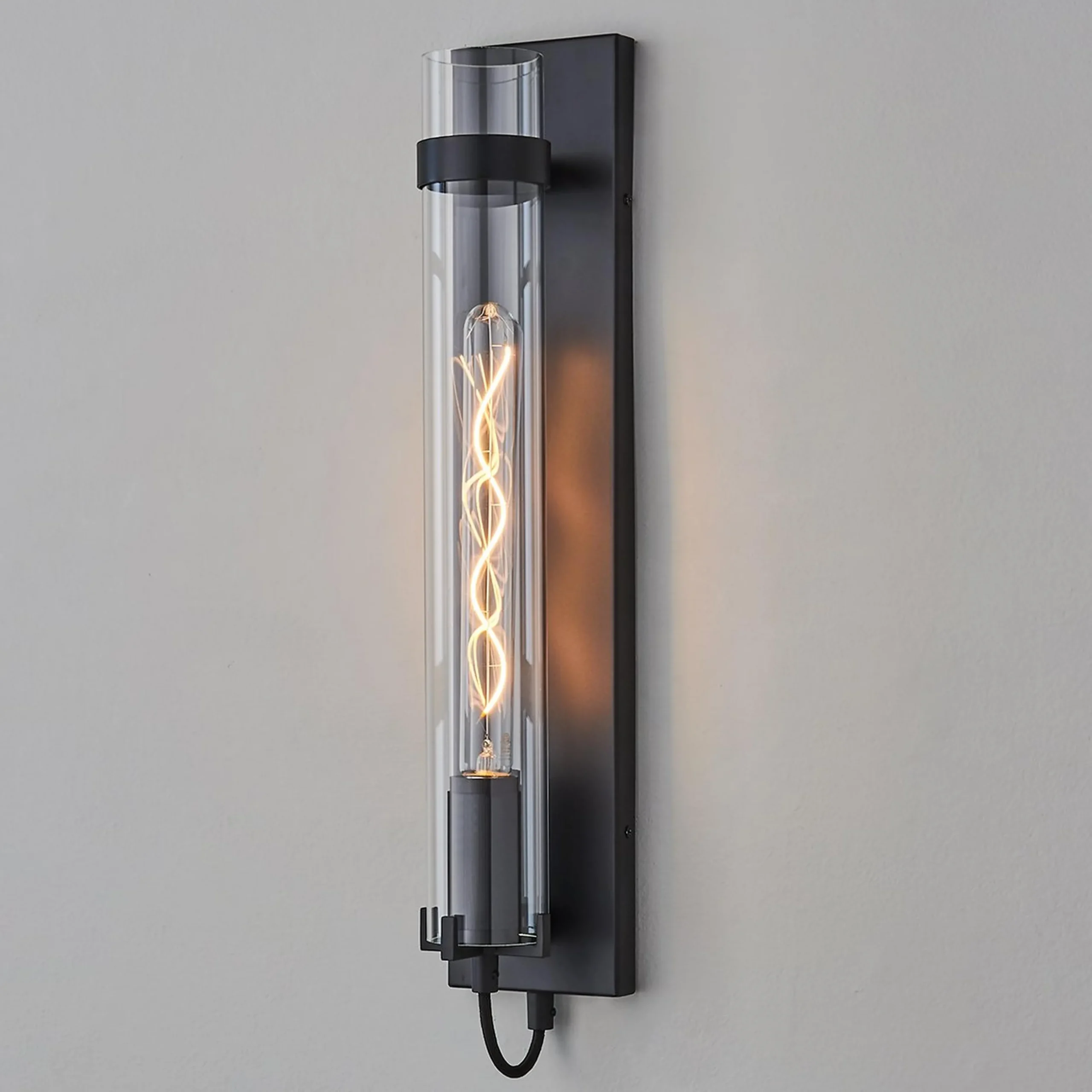 Pronged Sconce - Large - Clear