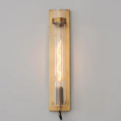Pronged Sconce - Large - Clear