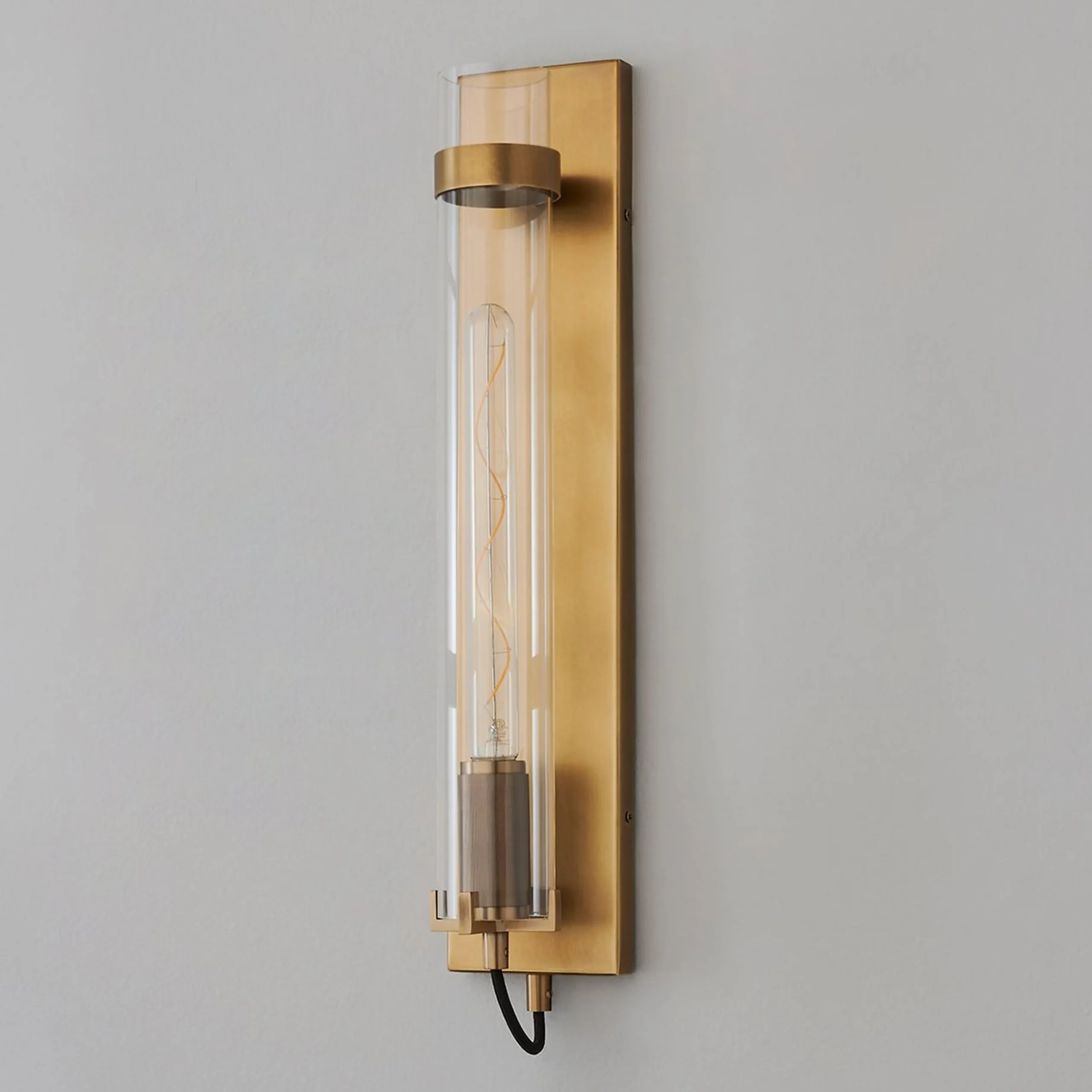 Pronged Sconce - Large - Clear