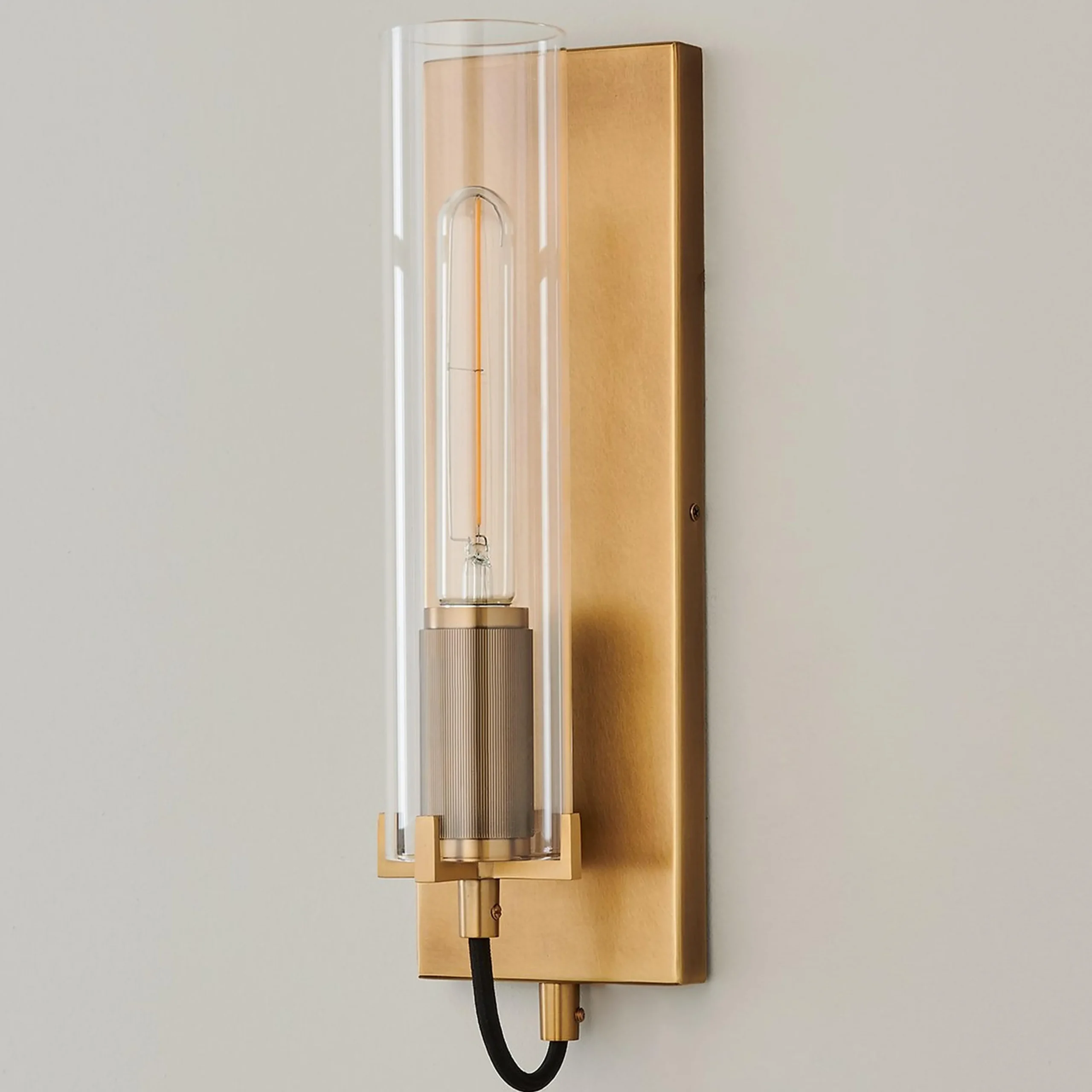 Pronged Sconce - Small - Clear