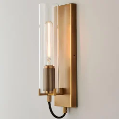 Pronged Sconce - Small - Clear
