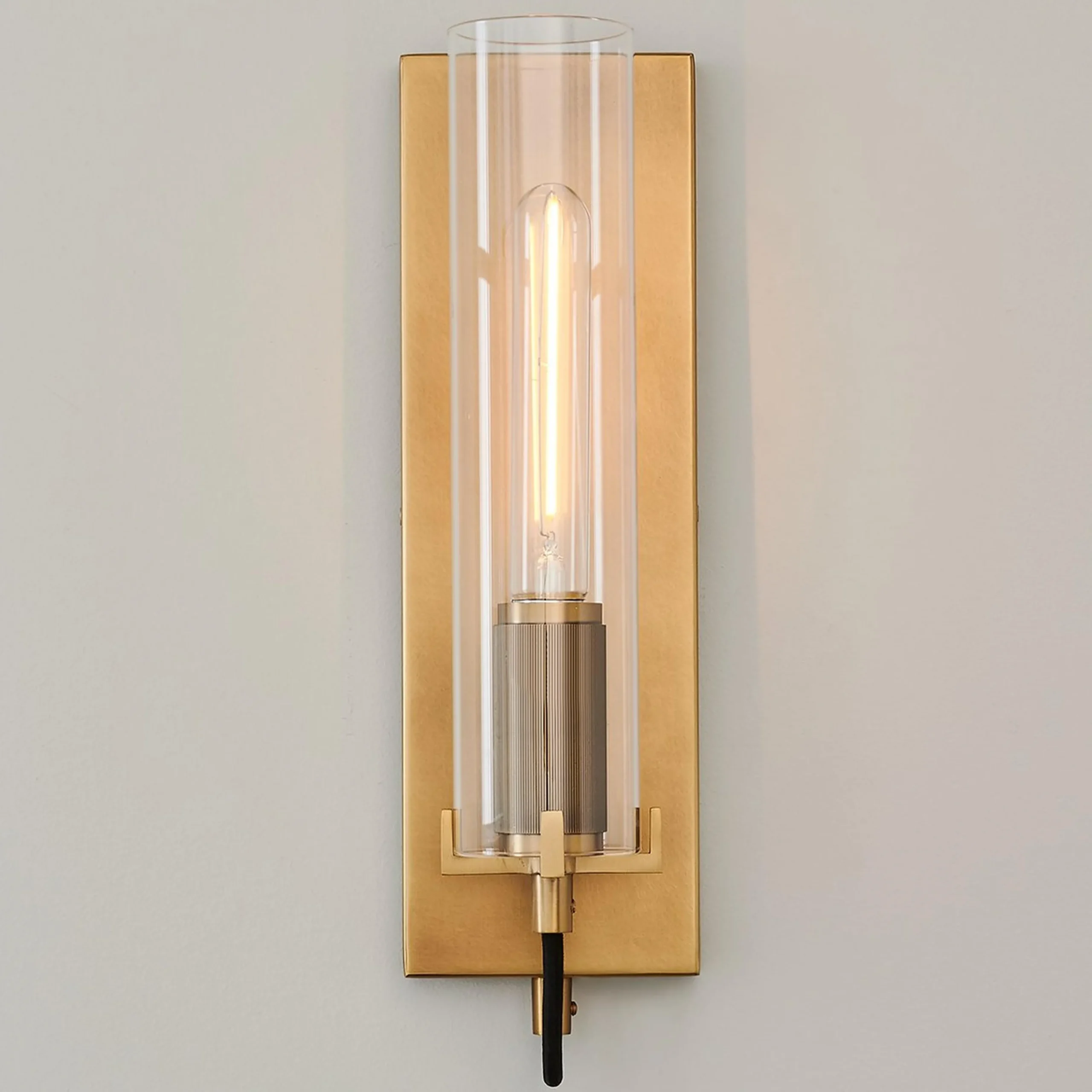 Pronged Sconce - Small - Clear