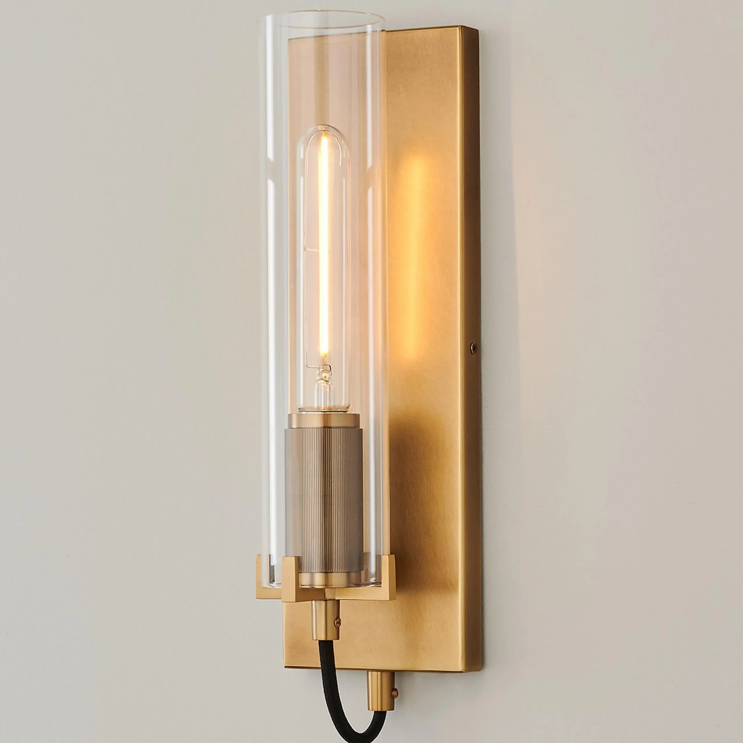 Pronged Sconce - Small - Clear