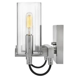 Pronged Vanity Light - 2 Light - Clear