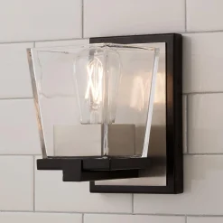 Quadratic Bath Sconce