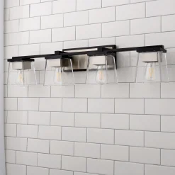 Quadratic Vanity Light - 4 Light