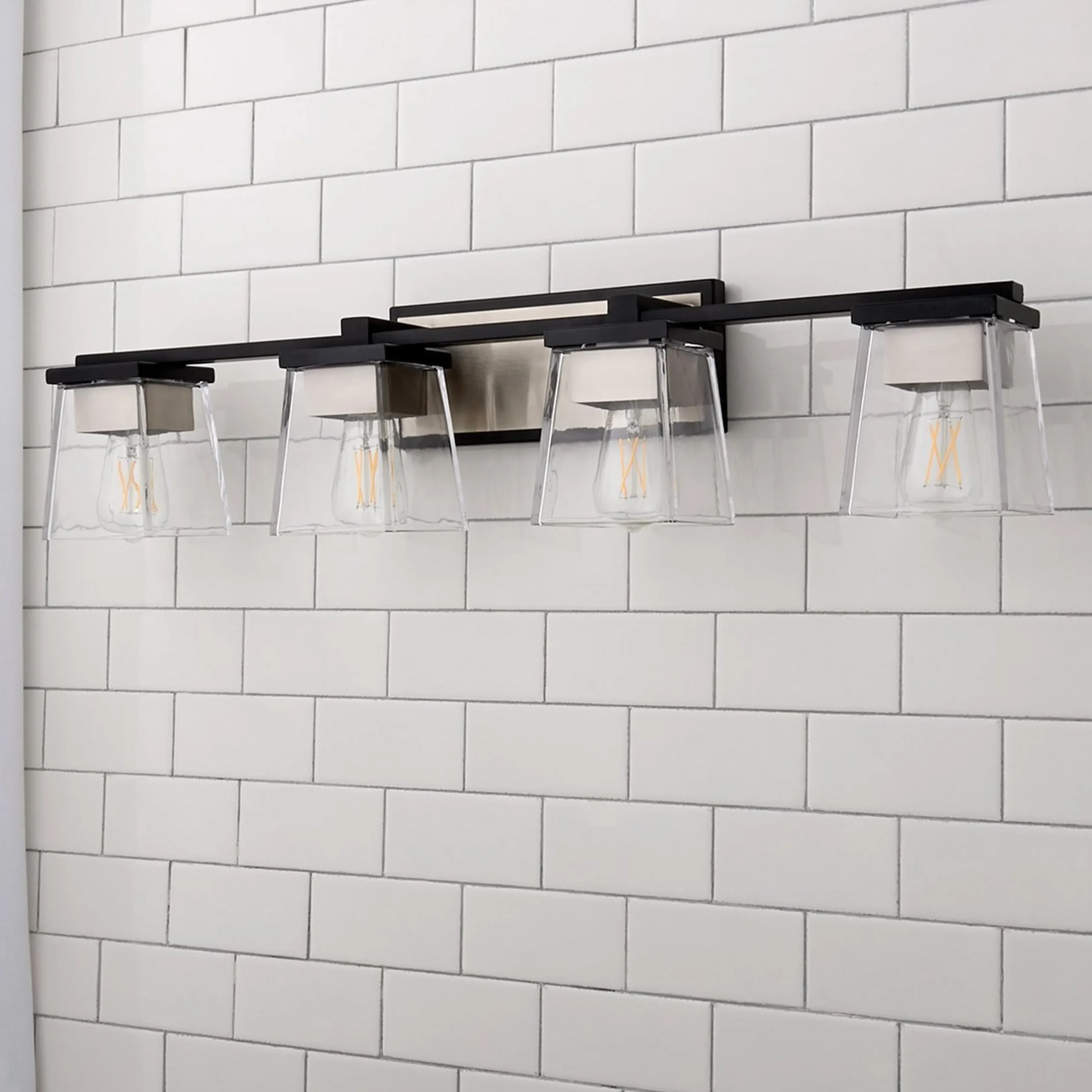 Quadratic Vanity Light - 4 Light
