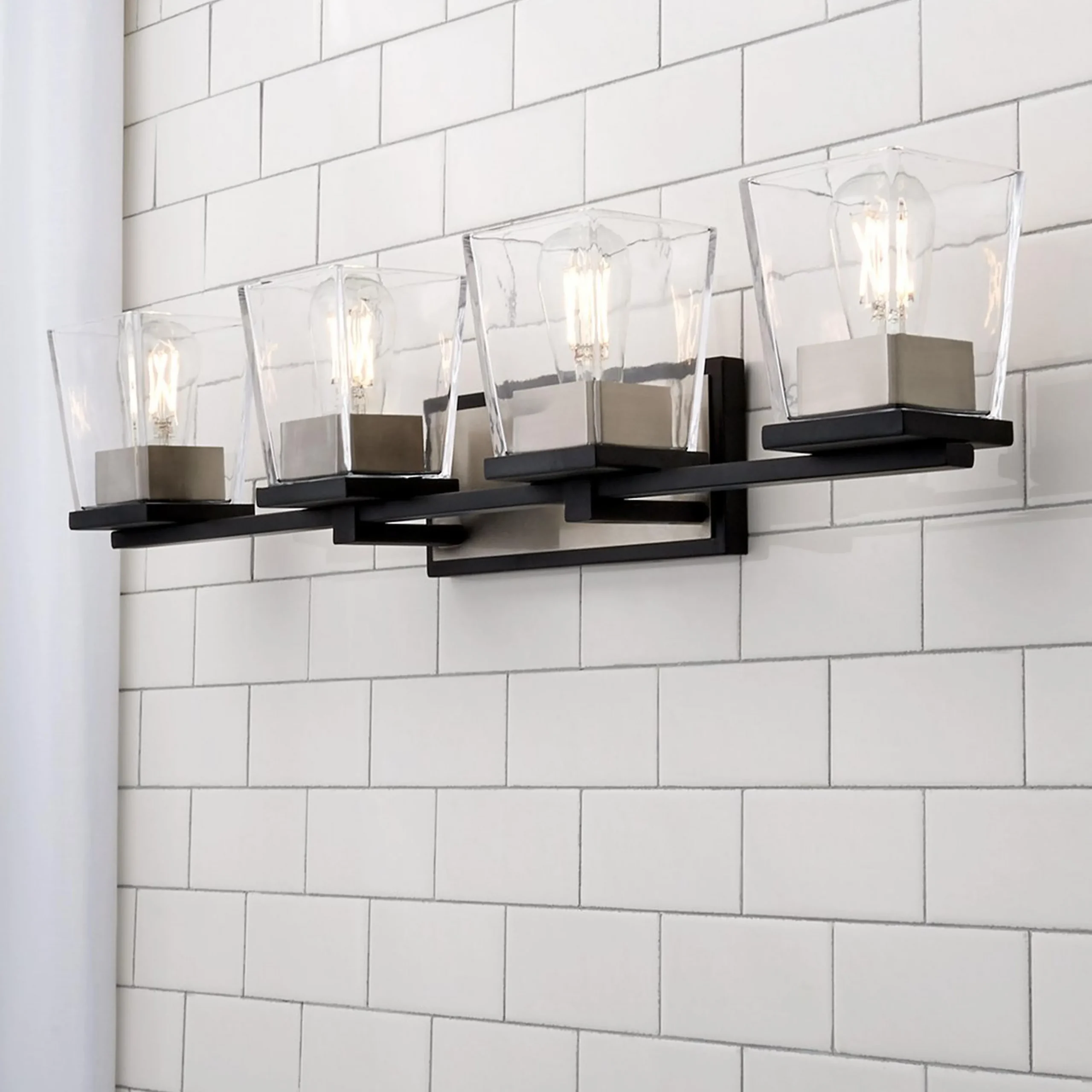 Quadratic Vanity Light - 4 Light