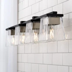 Quadratic Vanity Light - 4 Light
