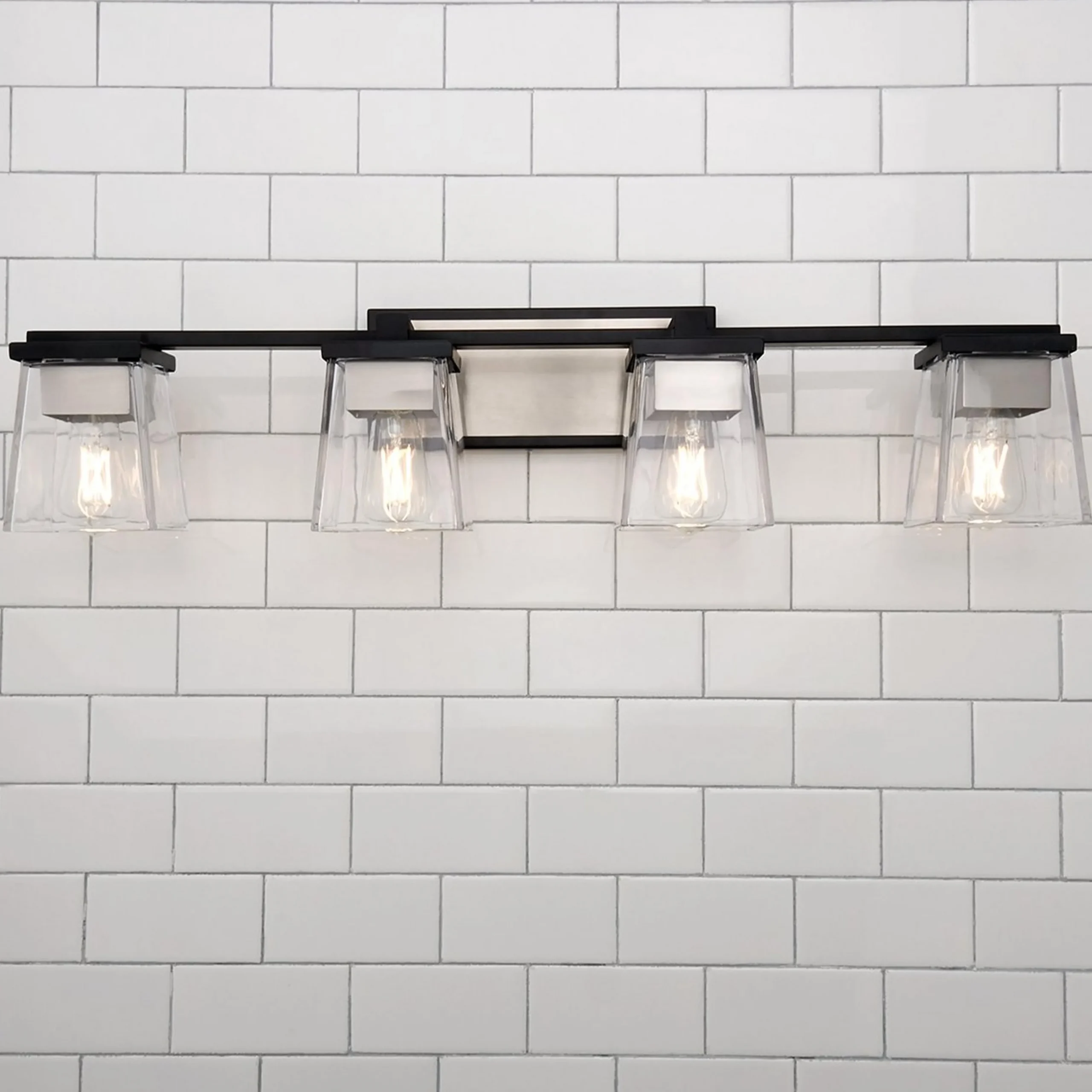 Quadratic Vanity Light - 4 Light