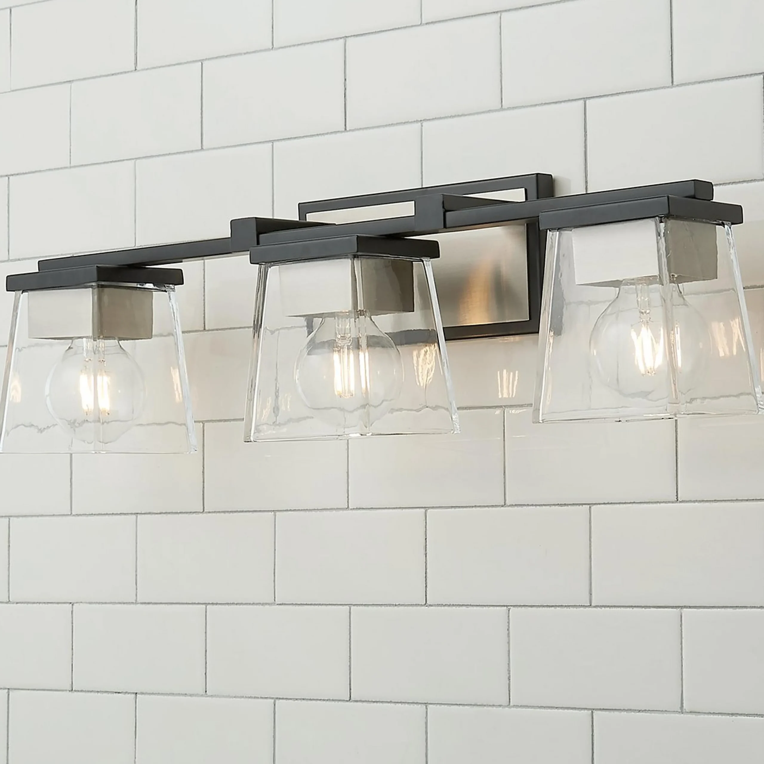 Quadratic Vanity Light - 3 Light