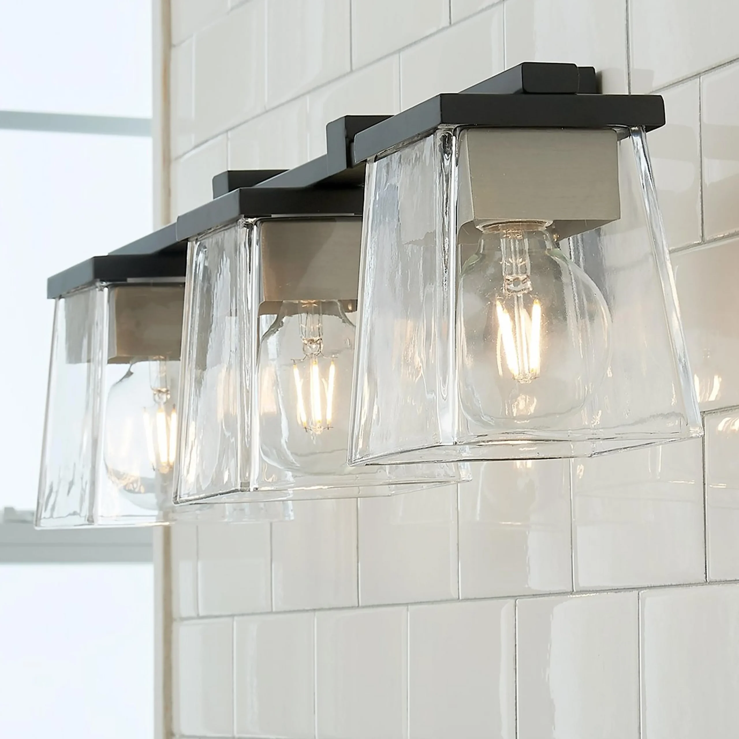 Quadratic Vanity Light - 3 Light
