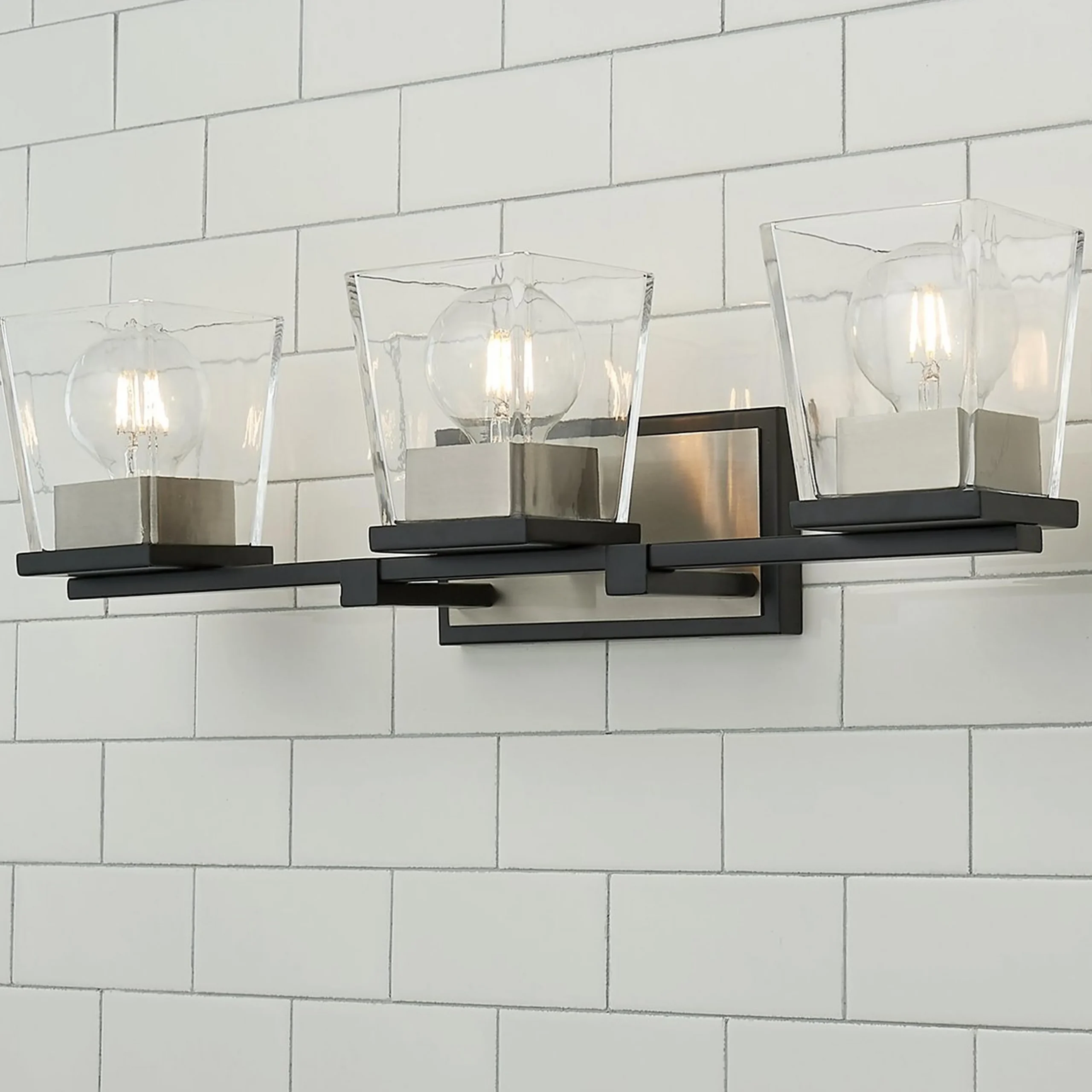 Quadratic Vanity Light - 3 Light