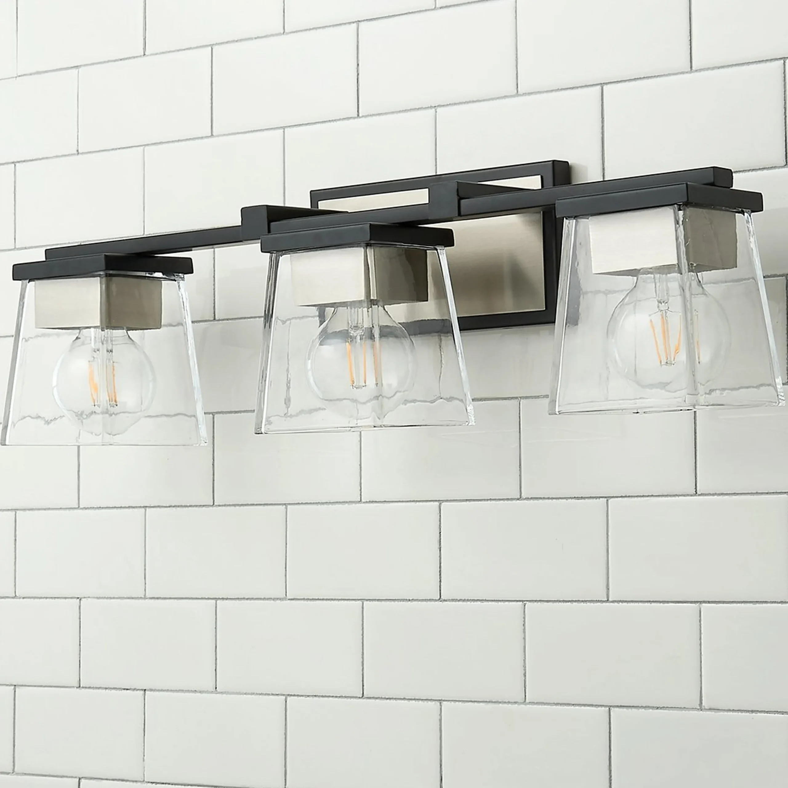Quadratic Vanity Light - 3 Light