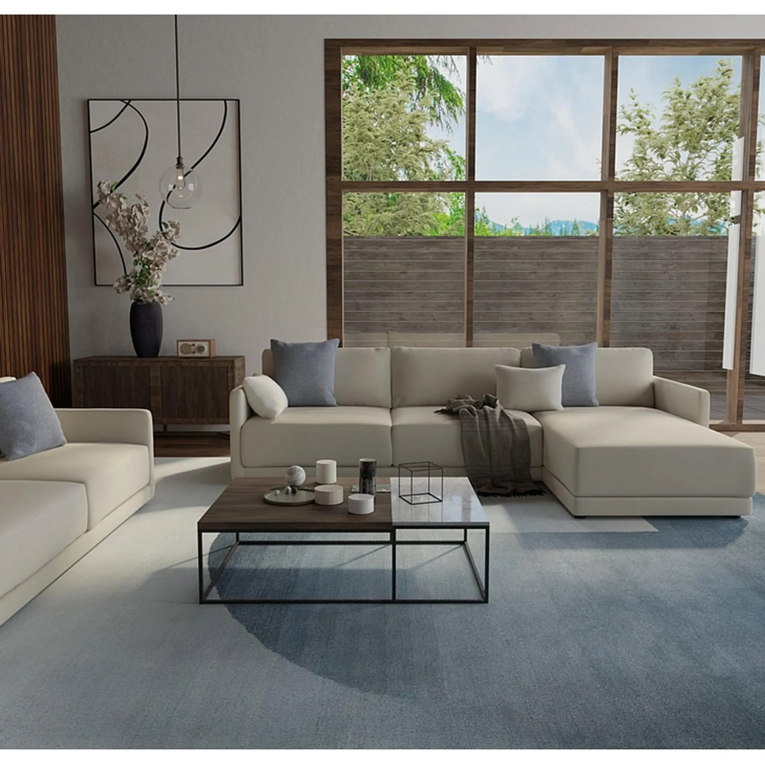 Qualls Hand-Tufted Rug