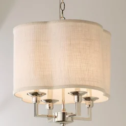 Quatrefoil Shade Mini Chandelier