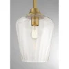 Quiana Fluted Glass Pendant