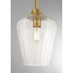Quiana Fluted Glass Pendant
