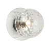 Quinn Bath Sconce - Clear Glass