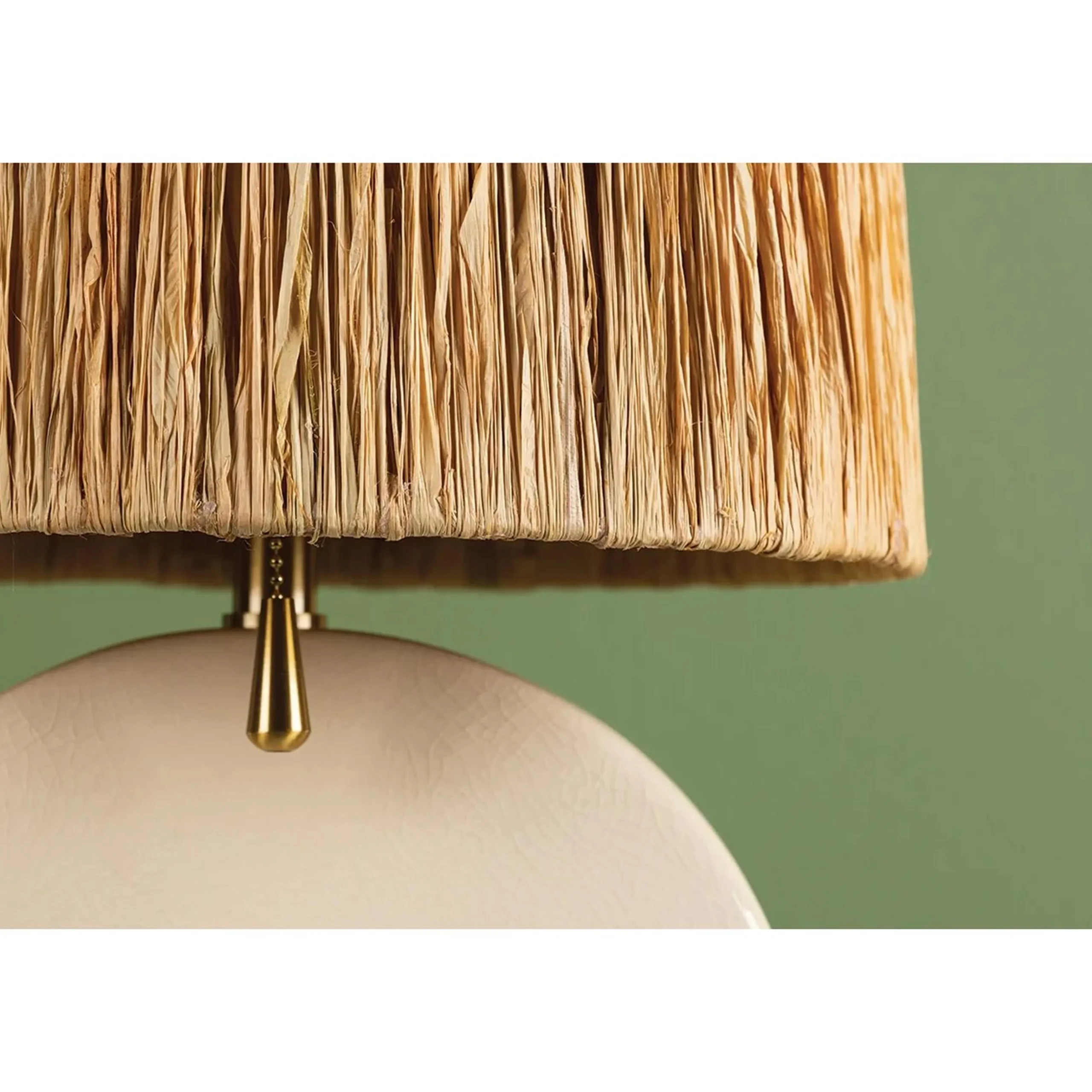 Raffia Table Lamp