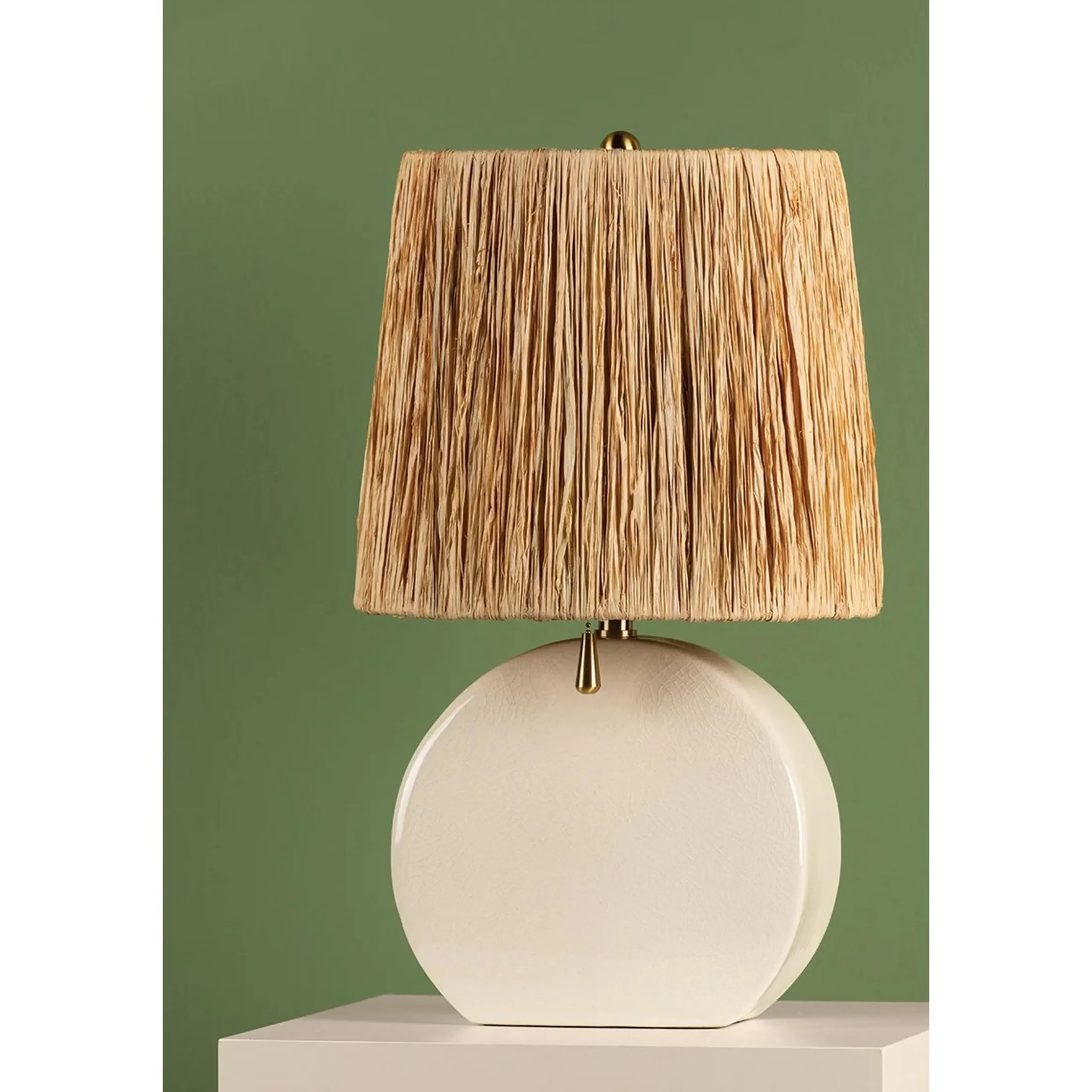 Raffia Table Lamp