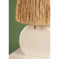 Raffia Table Lamp