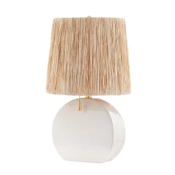 Raffia Table Lamp