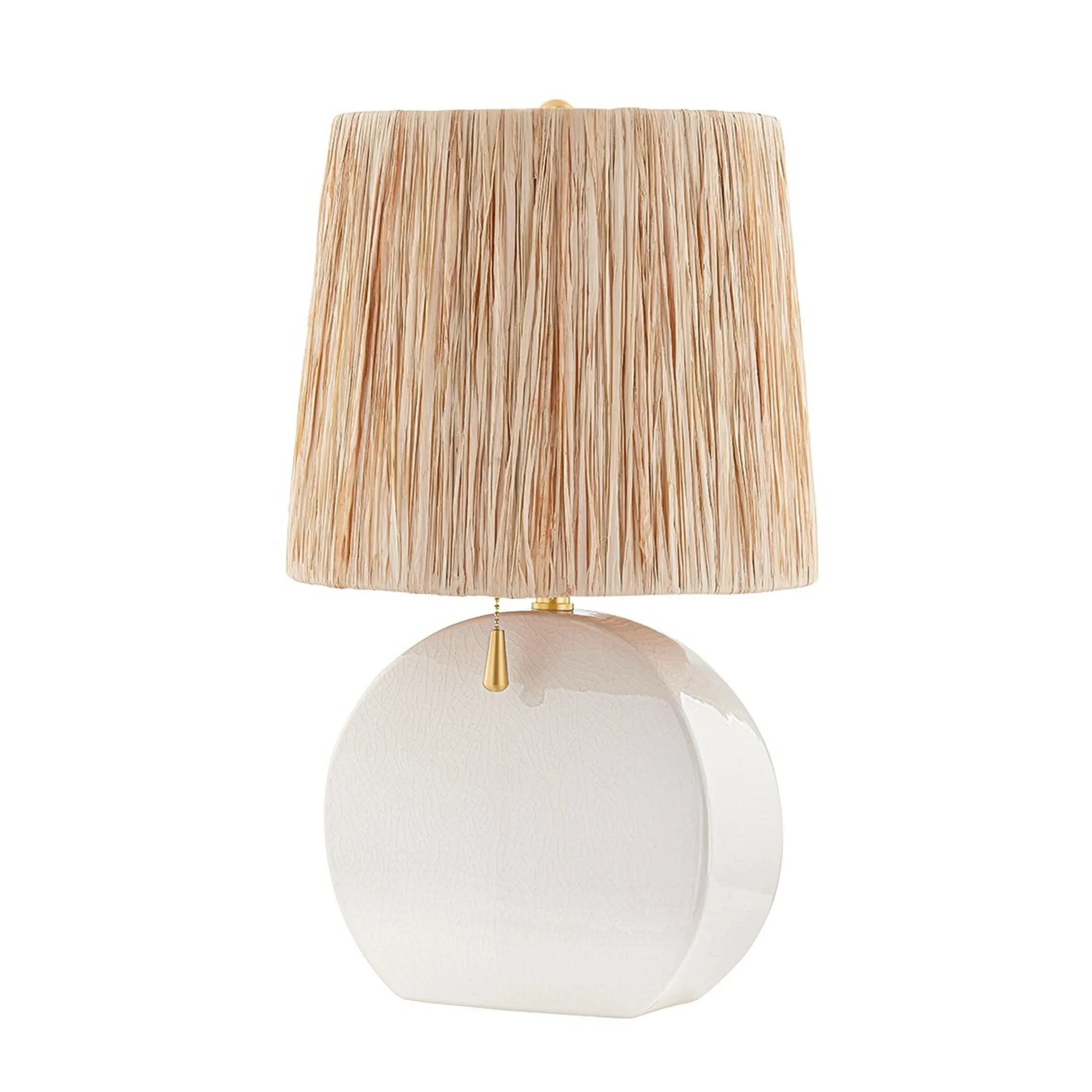 Raffia Table Lamp